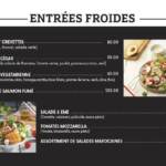 Menu 6ÈME CAFE Marrakech June 2023 202115